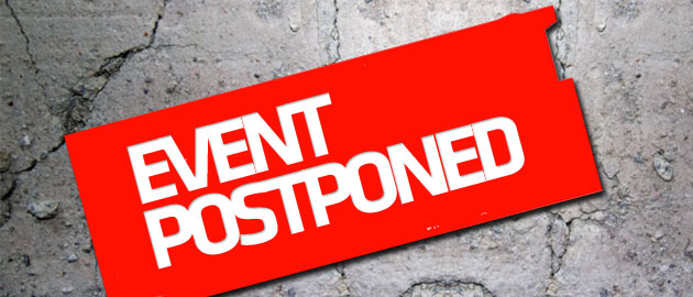 event postponed DVC